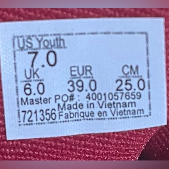 NEW Vans Doheny Checkered Womens Size 8.5 (7Y) Shoes Sneakers Red White Black - Picture 8 of 8